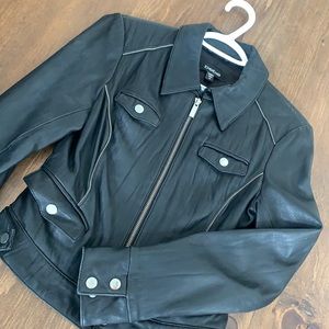 Leather jacket
